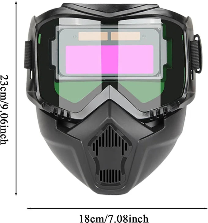 Kofia ya Kisasa ya Kuchomelea yenye Auto-Darkening